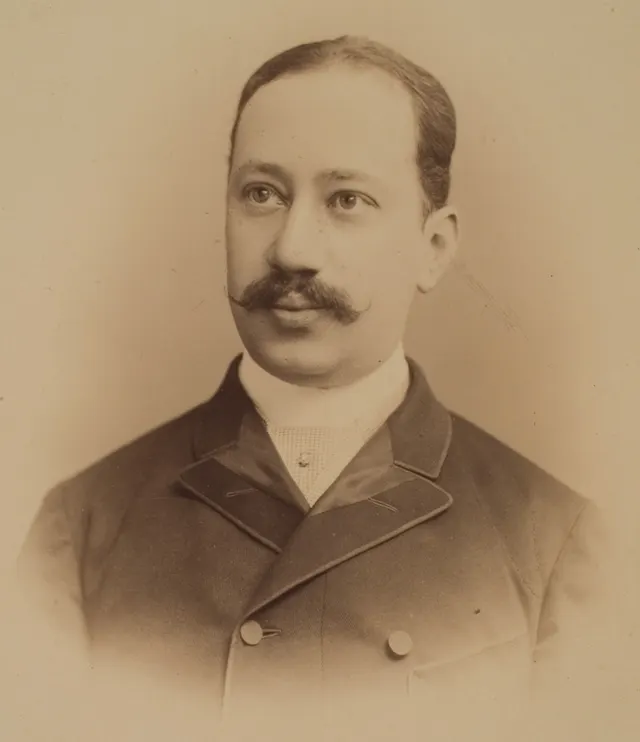 Porträt von Dr. Max von Waldberg (Ed. Schultze Heidelberg Plöckstrasse 79)